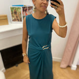 Robe sans manches mi-longue Vijustine - Atlantic Deep - VILA