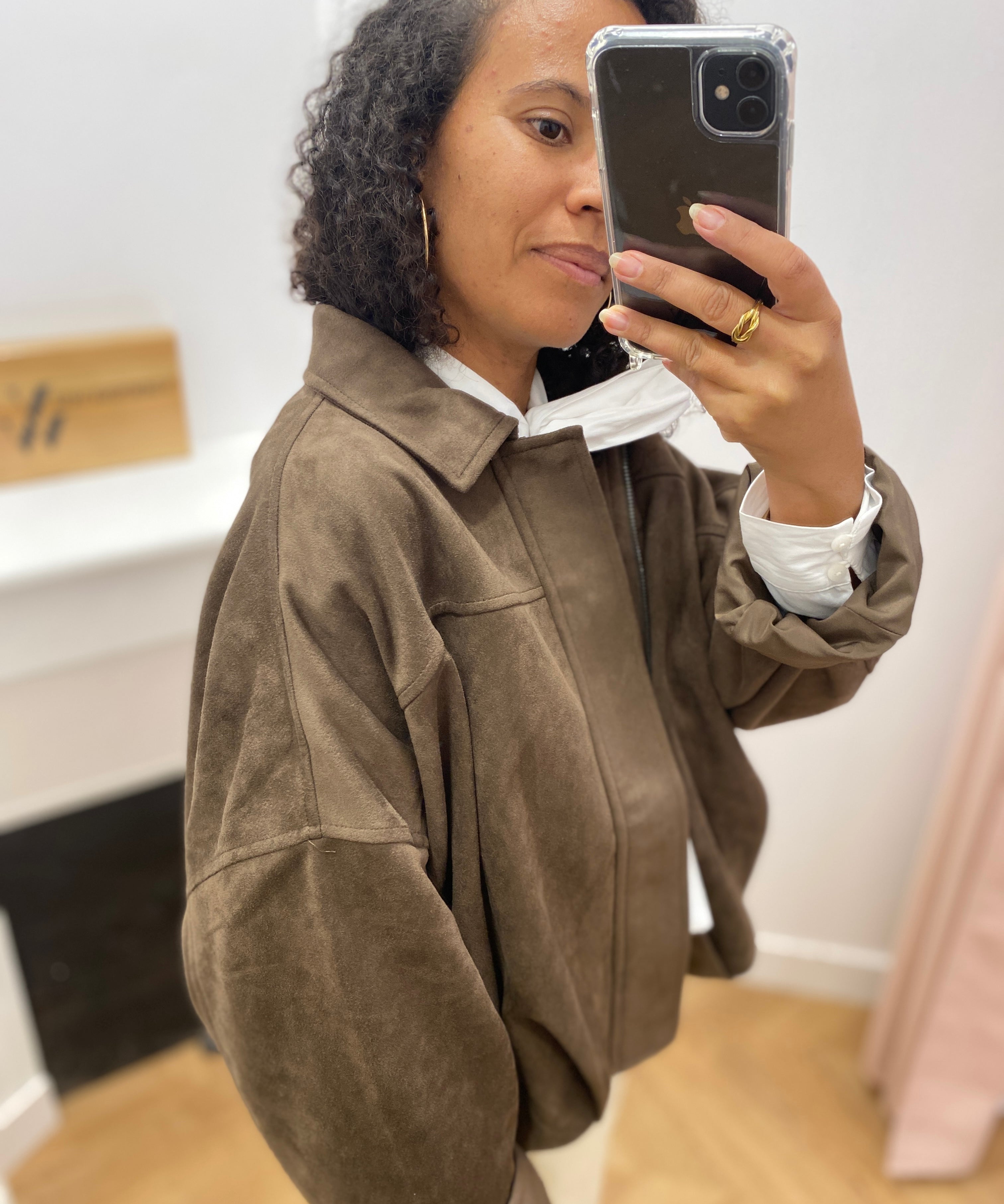 Veste bomber Viviral - Marron - VILA