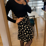 Jupe bobbine - noire - Fabienne Chapot