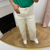 Pantalon court Bijou - Ecru - C'EST BEAU LA VIE !