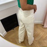 Pantalon court Bijou - Ecru - C'EST BEAU LA VIE !