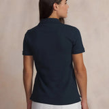 Polo à manches courtes Lizzipol - Navy - TBS Femme