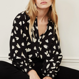 Blouse imprimé coeurs Cliff - Higher Love - FABIENNE CHAPOT