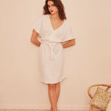 Robe tiam - ecru - DES PETITS HAUTS