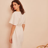 Robe tiam - ecru - DES PETITS HAUTS