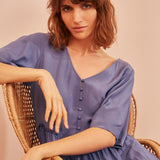 Robe Teorie - bleu - Des petits hauts