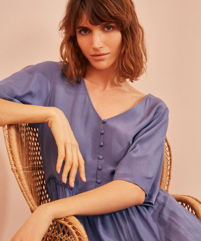 Robe Teorie - bleu - Des petits hauts
