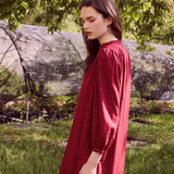 Robe SELILO - carreaux bisous - Des petits hauts