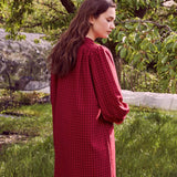 Robe SELILO - carreaux bisous - Des petits hauts