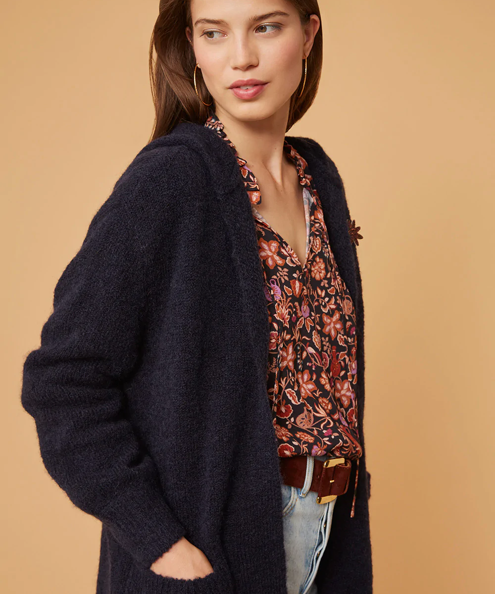 Gilet Chelby - Marine - DES PETITS HAUTS