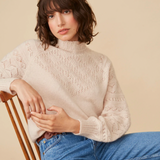 Pull Crizelle - Craie - DES PETITS HAUTS