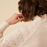 Pull Crizelle - Craie - DES PETITS HAUTS
