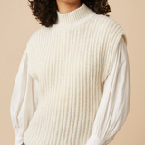 Pull Bulon - creme - Des petits hauts