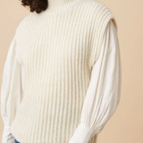 Pull Bulon - creme - Des petits hauts
