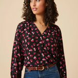 Blouse Elona - noire - Des petits hauts