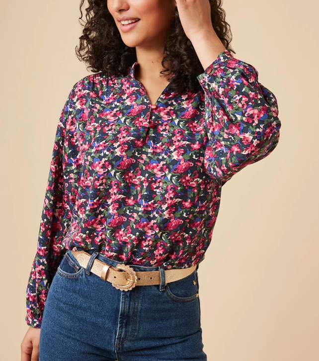 Blouse Sarinou - rose - Des petits hauts