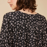Blouse Anna - noire - Des petits hauts