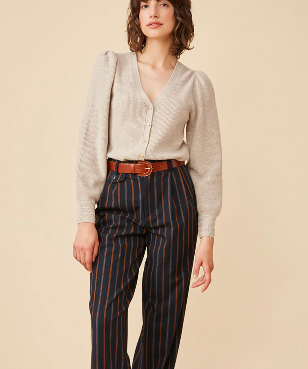 Pantalon Thebou - marine - Des petits hauts