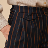 Pantalon Thebou - marine - Des petits hauts
