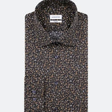 Chemise d'affaires Shaped - Vert imprimé - SEIDENSTICKER