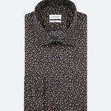 Chemise d'affaire Slim - Vert imprimé - SEIDENSTICKER