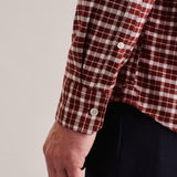 Chemise Casual regular - Orange - SEIDENSTICKER
