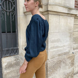 Blouse - Imprimée jacquard prusse - IKKS