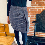 Jupe courte - pailletée noir - IKKS WOMEN