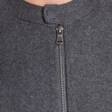 Cardigan tricot à poches zippées - Gris anthracite - IKKS MEN