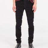 Pantalon slim en velours milleraies - Noir - IKKS MEN