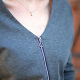 Robe zippée - Gris chiné - I.Code