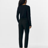 Pantalon croisé slim Objlisa - Black - OBJECT