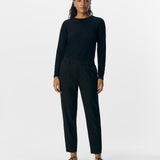 Pantalon croisé slim Objlisa - Black - OBJECT