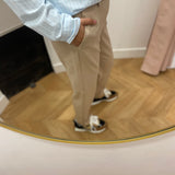 Pantalon croisé slim Objlisa - Humus - OBJECT