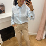 Pantalon croisé slim Objlisa - Humus - OBJECT