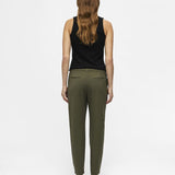 Pantalon croisé slim Objlisa - Ivy Green - OBJECT
