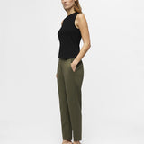 Pantalon croisé slim Objlisa - Ivy Green - OBJECT