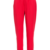 Pantalon slim croisé Objlisa - Poinsettia - OBJECT