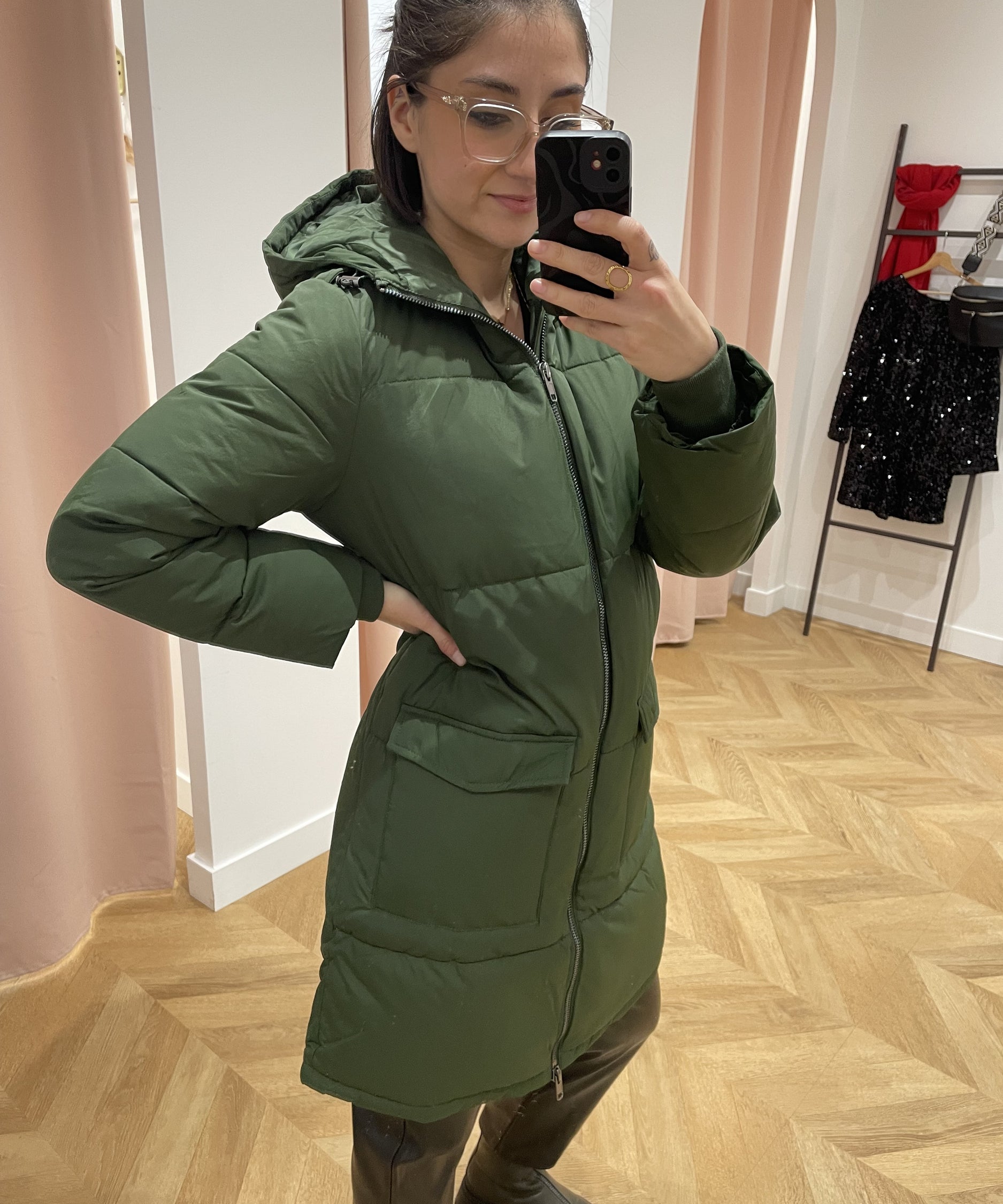 Veste longue Objzhanna - Kaki - OBJECT