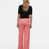 Pantalon large Objlisa - Georgia Peach - OBJECT