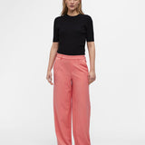 Pantalon large Objlisa - Georgia Peach - OBJECT