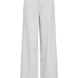 Pantalon large Objlisa - Light Grey Melange - OBJECT