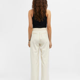 Pantalon Wide Objlisa - Sandshell - OBJECT