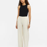 Pantalon Wide Objlisa - Sandshell - OBJECT