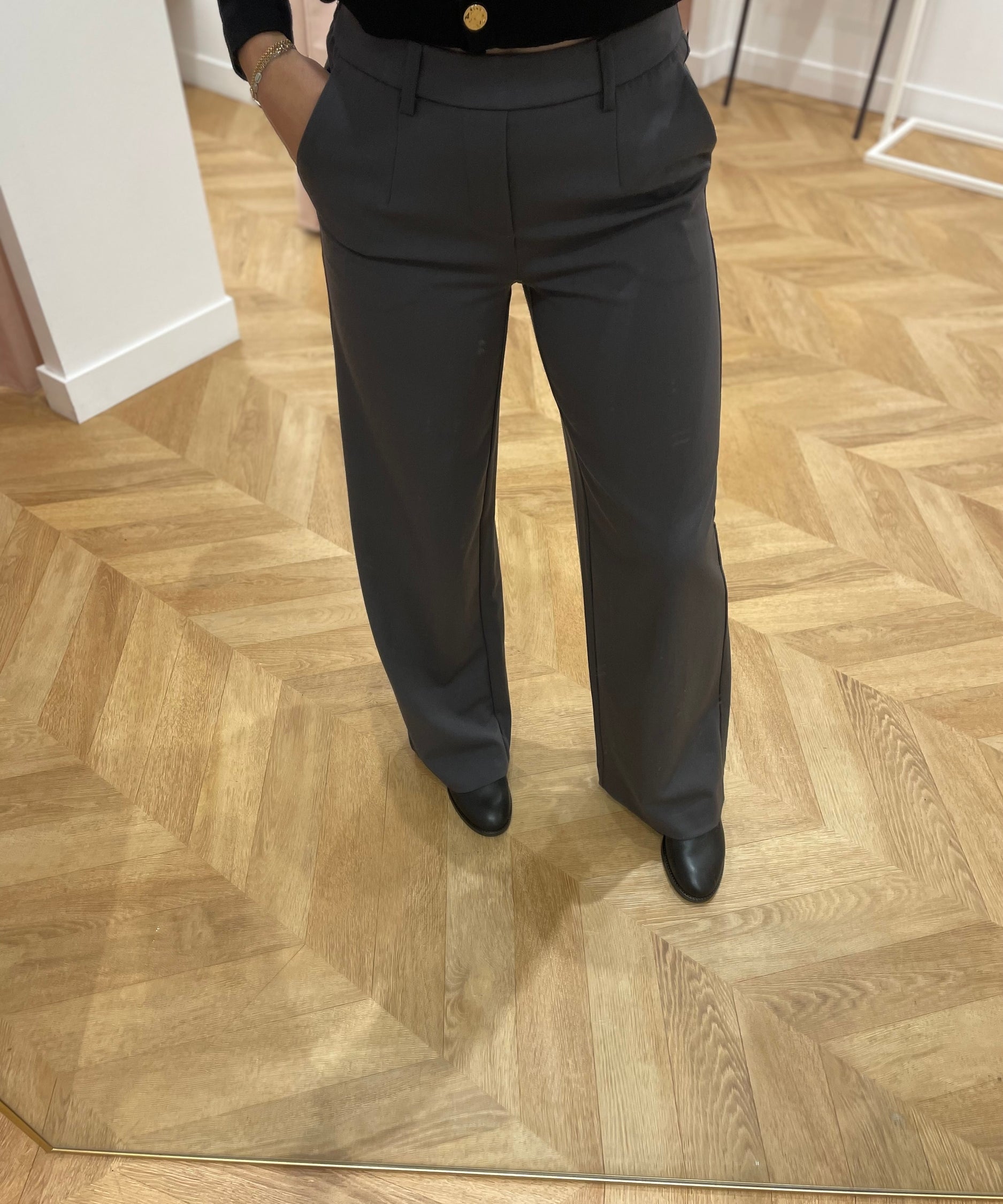 Pantalon large Objlisa - Magnet - OBJECT