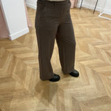 Pantalon large Objlisa - Brun - OBJECT