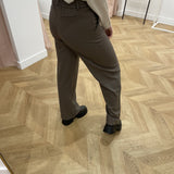 Pantalon large Objlisa - Brun - OBJECT