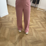 Pantalon large Objlisa - Rose - OBJECT