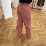Pantalon large Objlisa - Rose - OBJECT