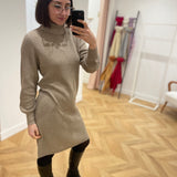 Robe en maille Objmalena - Fossil - OBJECT